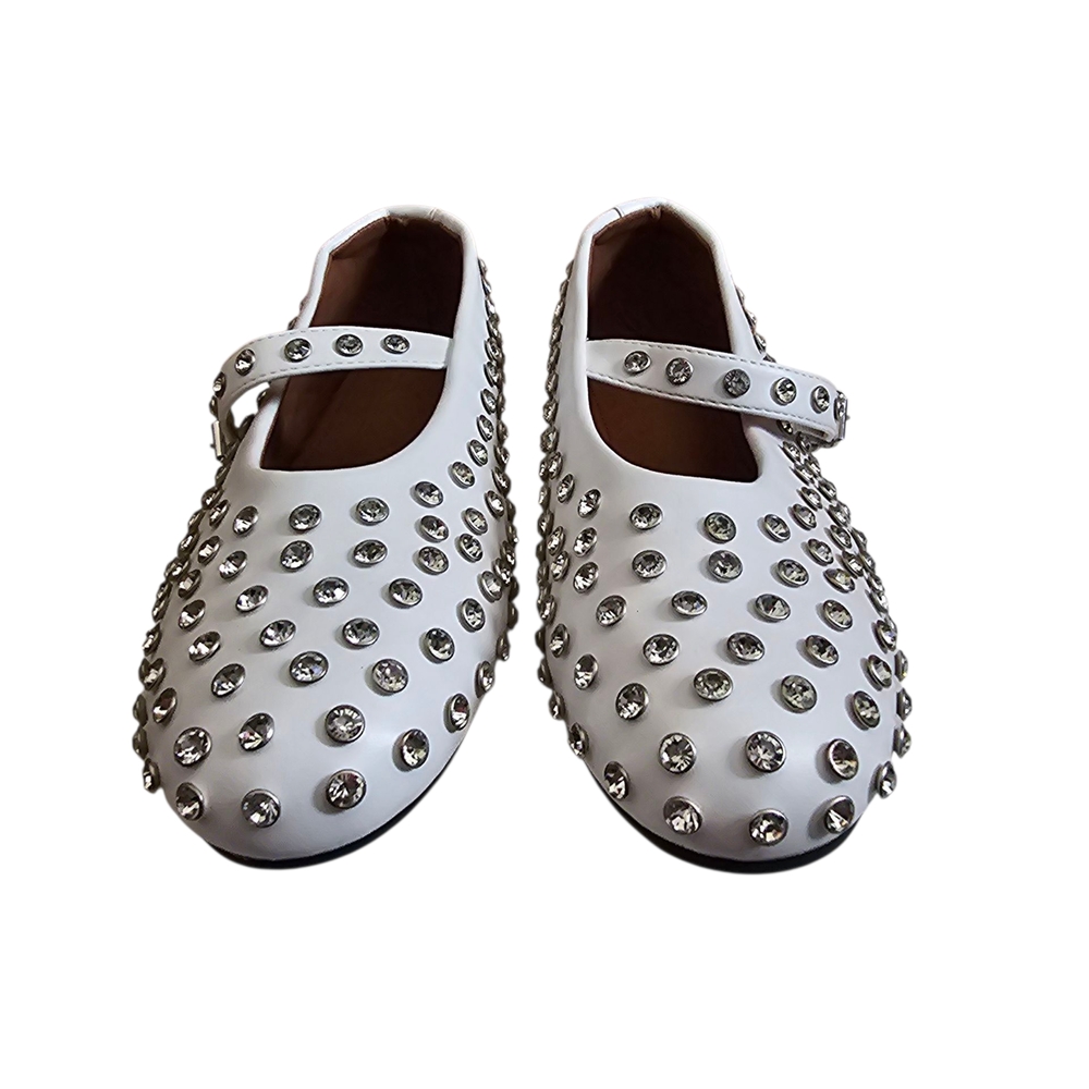 Atbell Crystal Studded Women's Flats 9 NWOT